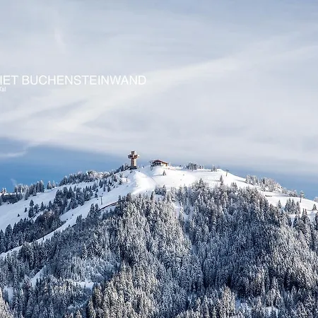Ferienwohnung Alpenglueck St. Jakob in Haus Buitenkant foto